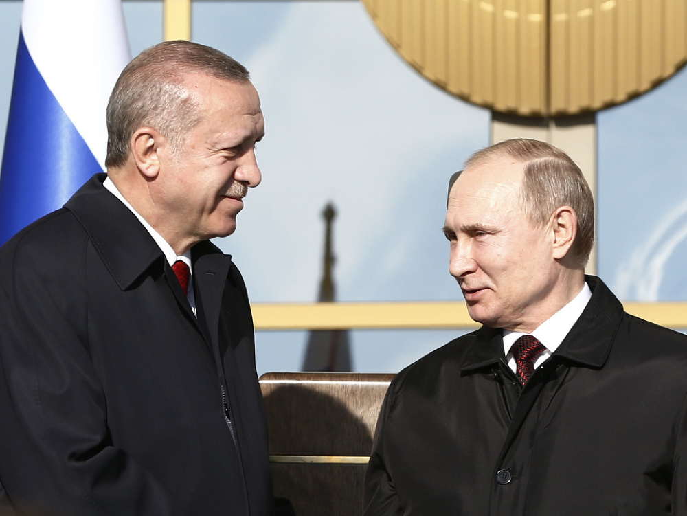 Recep Tayyip Erdogan, Vladimir Putin 

