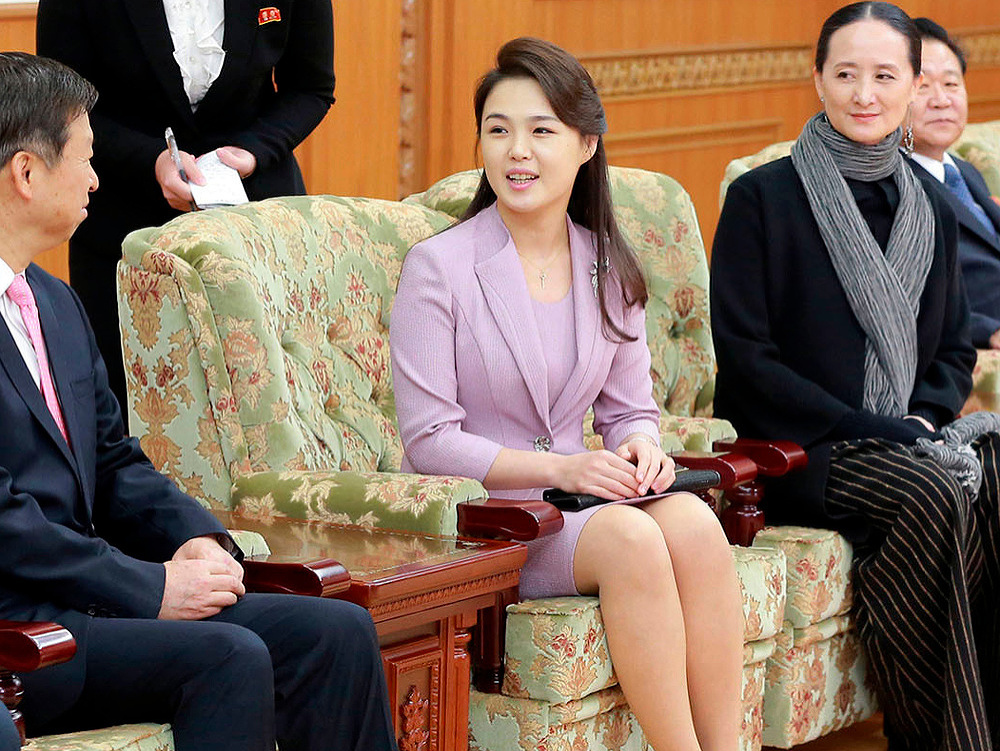 Manželka severokórejského vodcu Kim Čong-una.