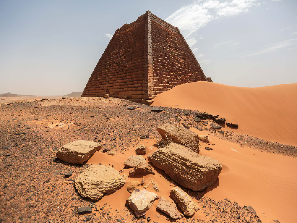 Pyramída v Meroe