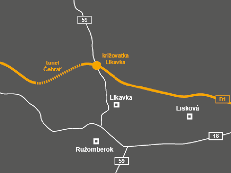 Diaľnica D1 Hubová-Ivachnová