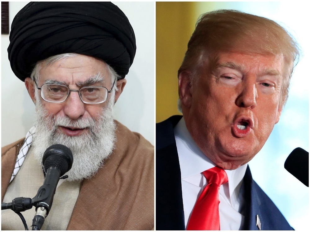 Alí Chameneí, Donald Trump