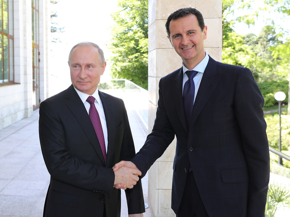 Putin sa stretol s Asadom