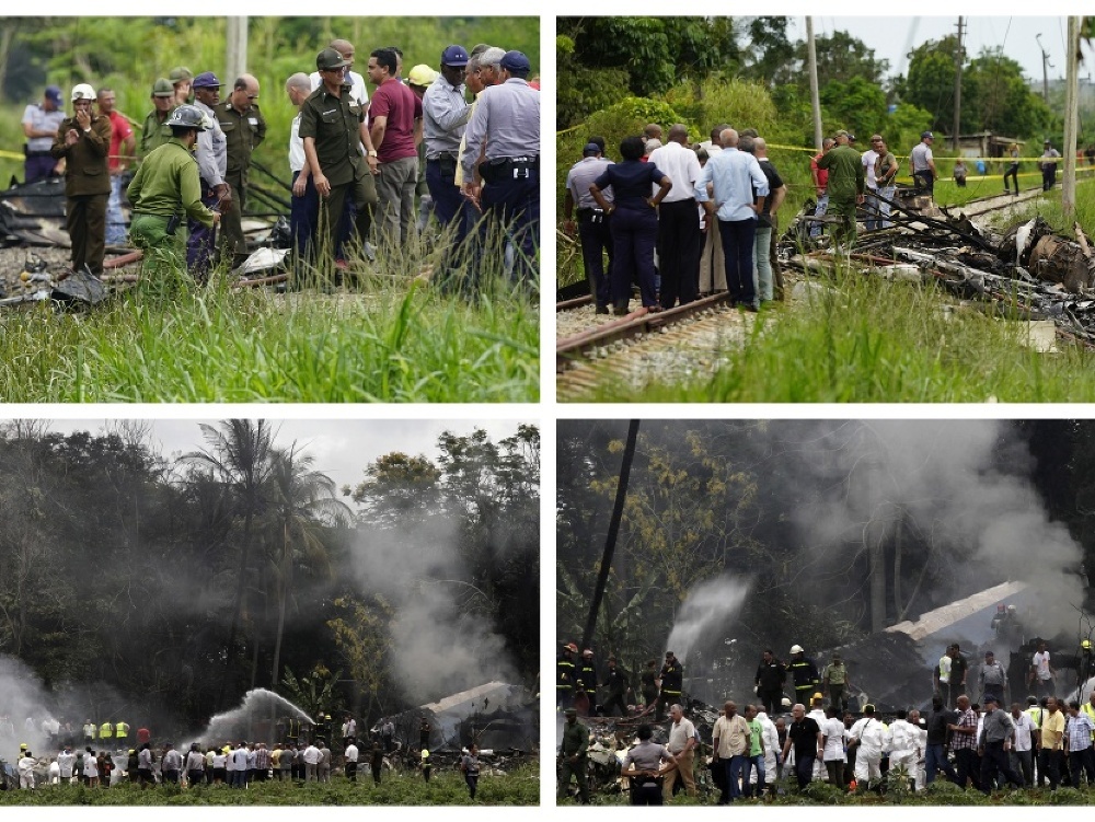Kubánske lietadlo sa zrútilo bezprostredne po štarte z letiska v hlavnom meste Havana.