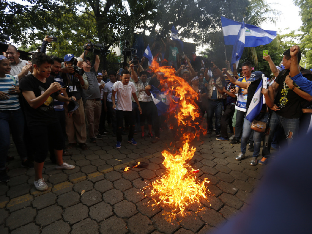 Protesty v Nikarague 