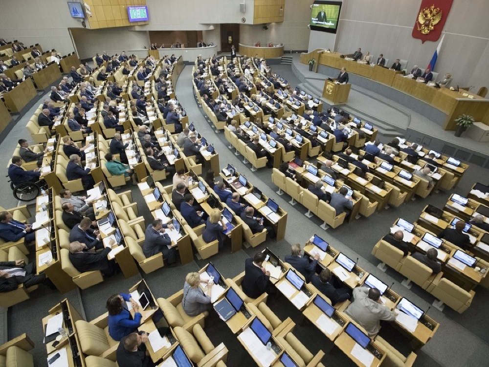 Ruskí parlament schálil zákon na zákaz importu a exportu do USA. 