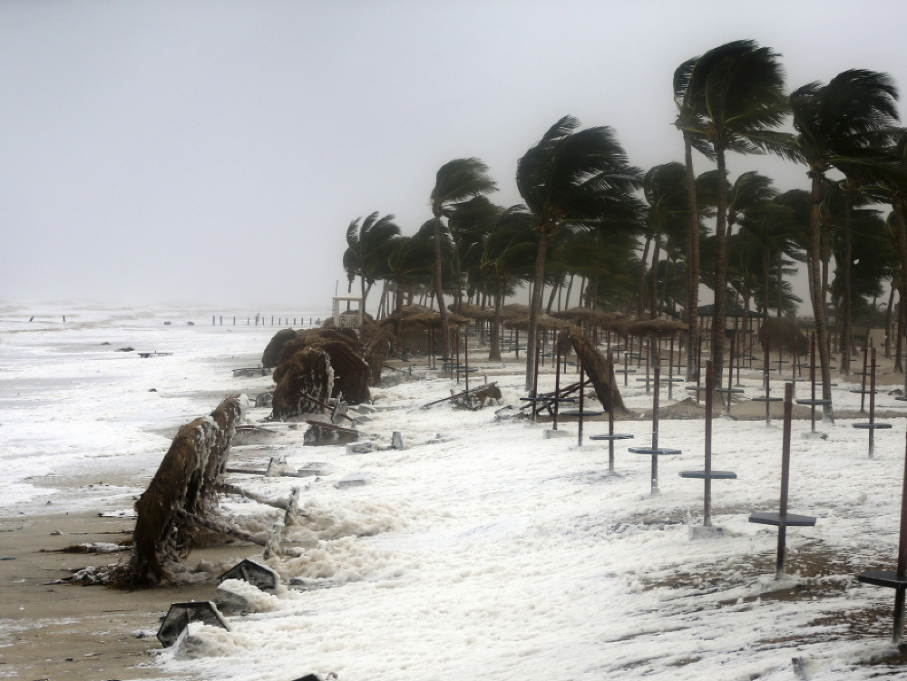 Cyklón Mekunu v Ománe