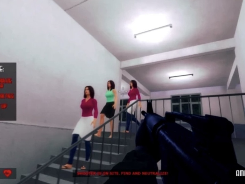 Záber z hry Active Shooter