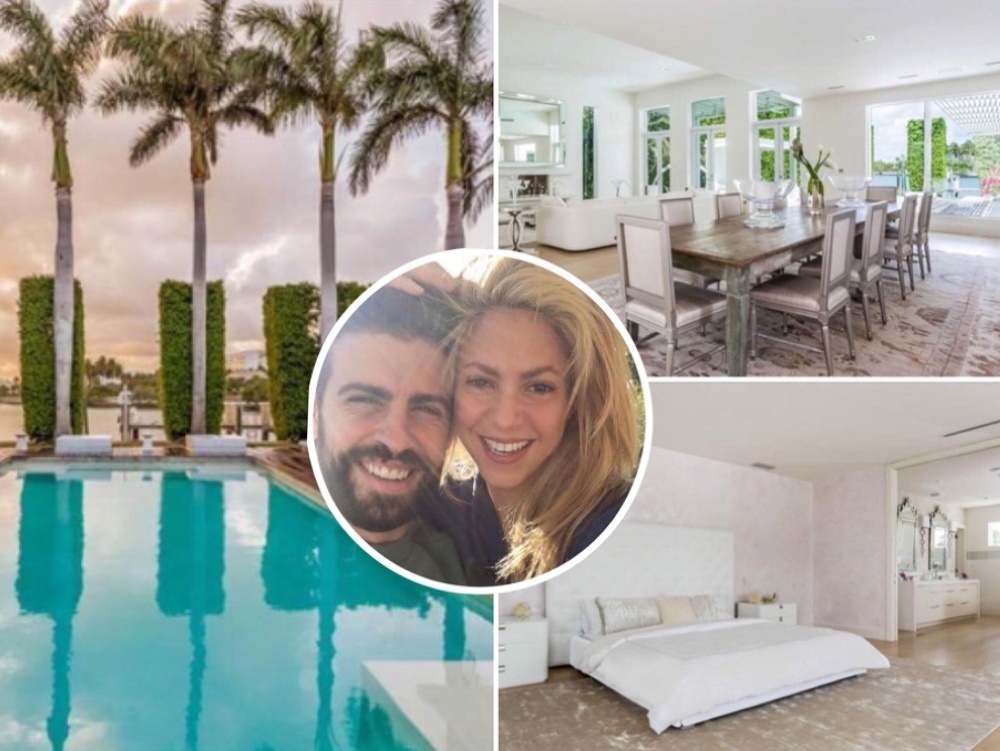 Shakira a Gerard Piqué predávajú svoju luxusnú vilu v Miami.