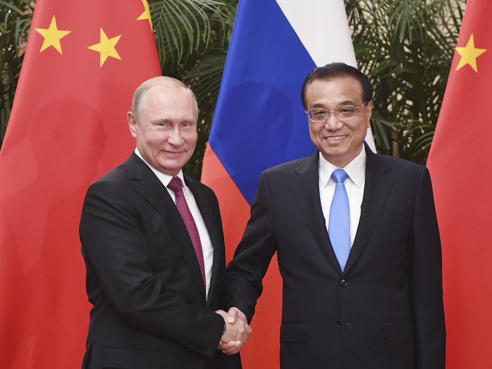 Vladimir Putin a Li Kche-čchiang