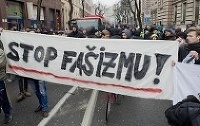 Nacionalistom sa v Bratislave postavili odporcovia nacizmu a fašizmu.