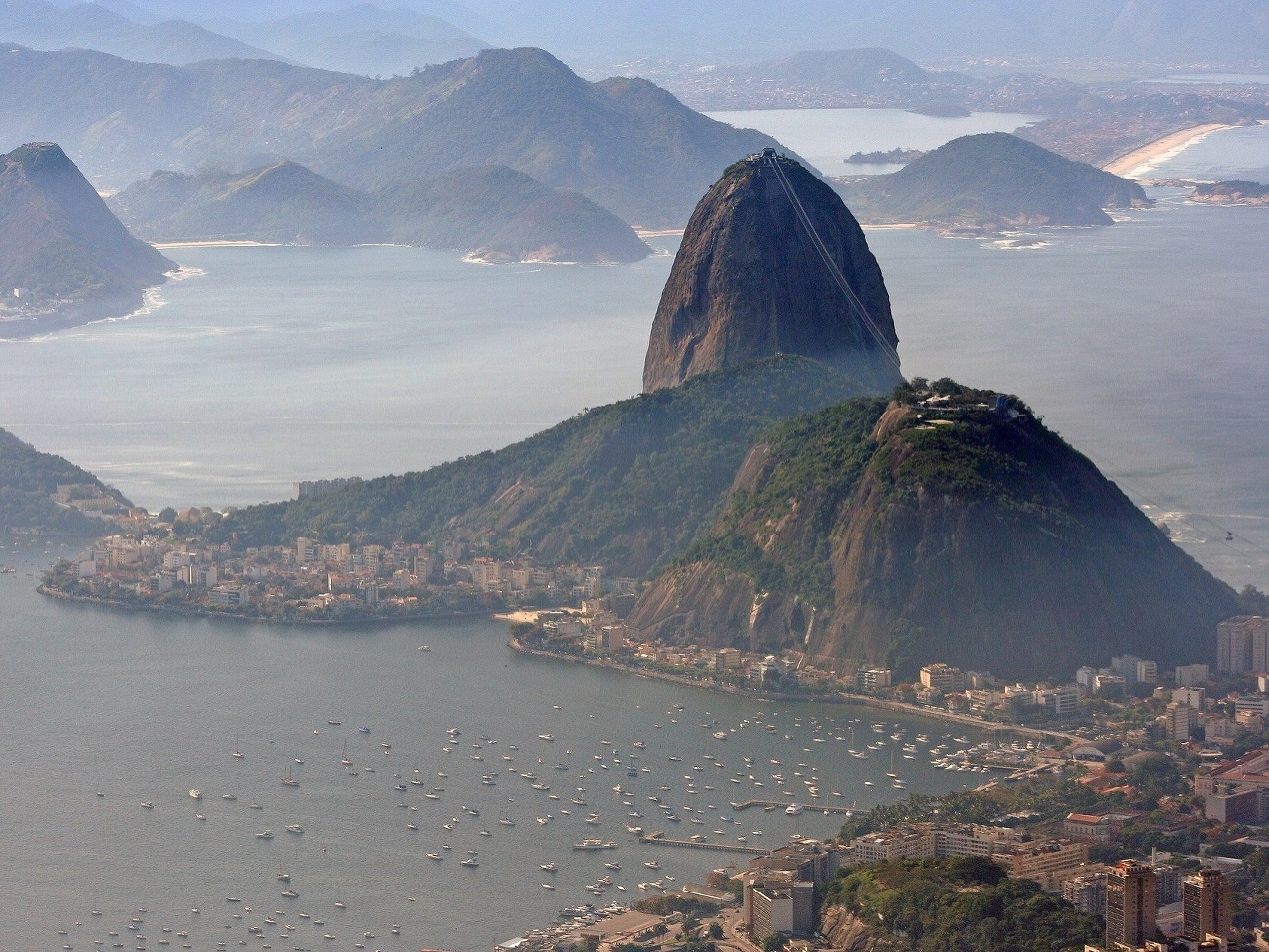 Curová homoľa v Riu de Janeiro