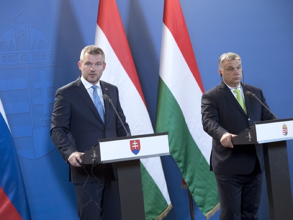 Viktor Orbán a Peter Pellegrini