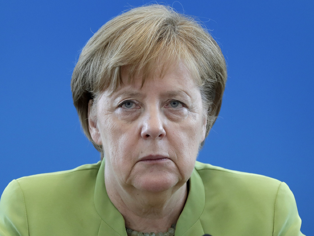 Predsedníčka strany CDU Angela Merkelová. 
