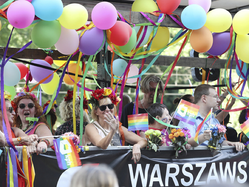 LGBT Pride vo Varšave. 