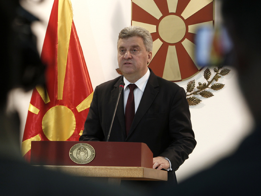 Macedonský prezident George Ivanov