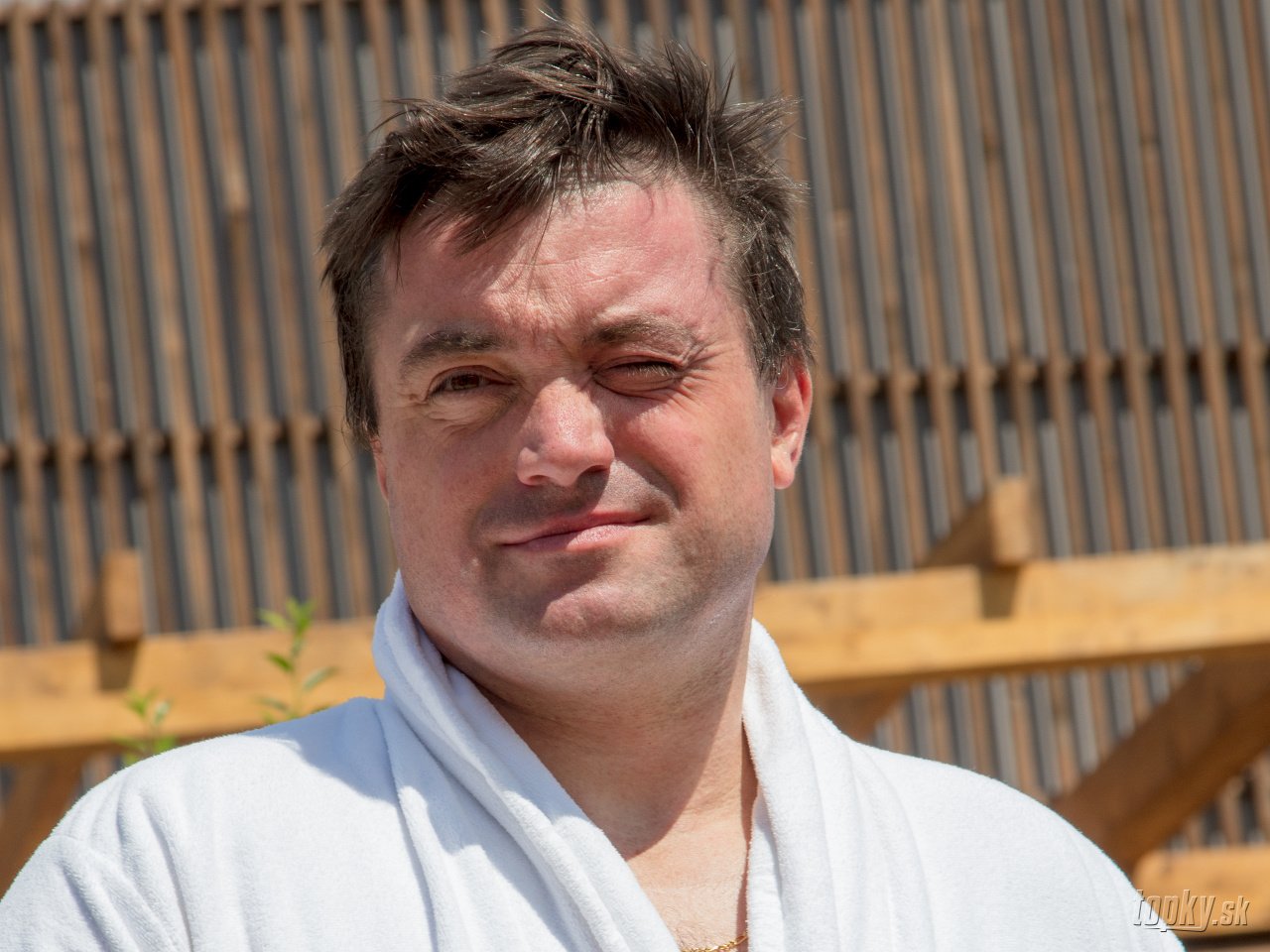 Igor Rattaj v Bešeňovej krstil nový saunový svet.