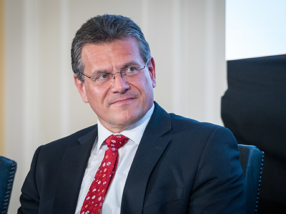 Podpredseda Európskej komisie (EK) pre energetickú úniu Maroš Šefčovič. 