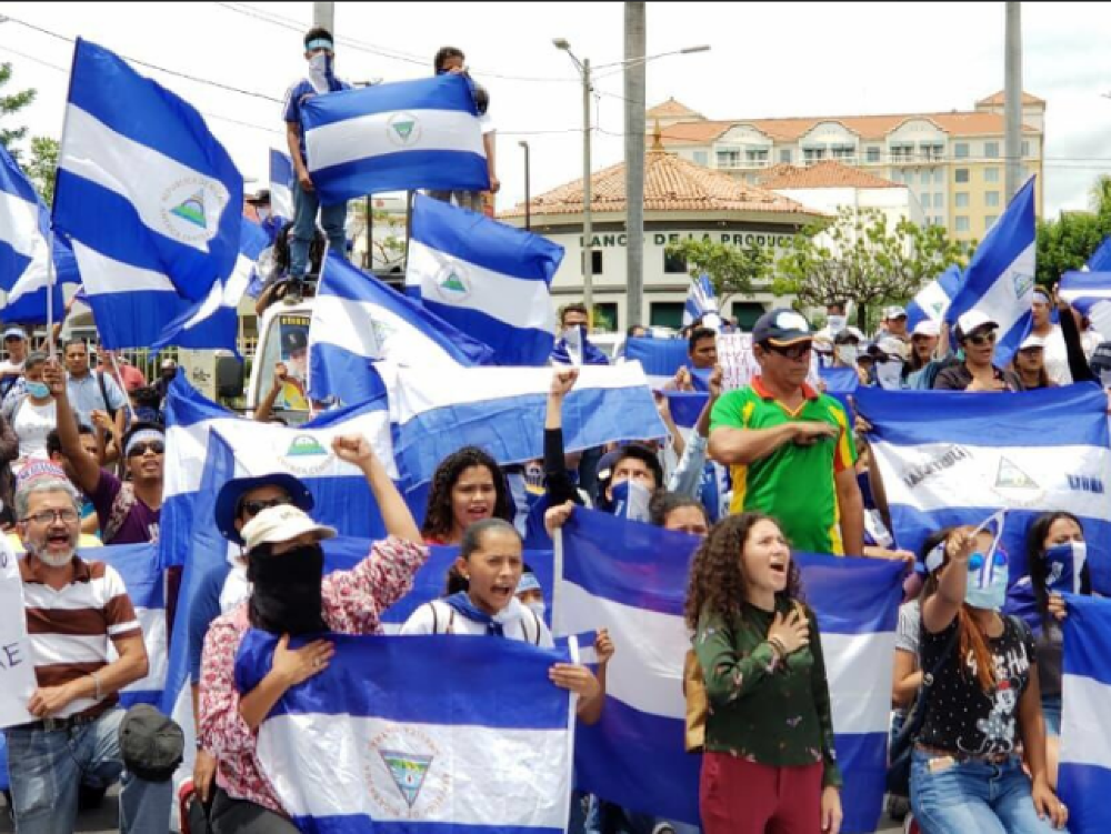 Protesty v Nikarague