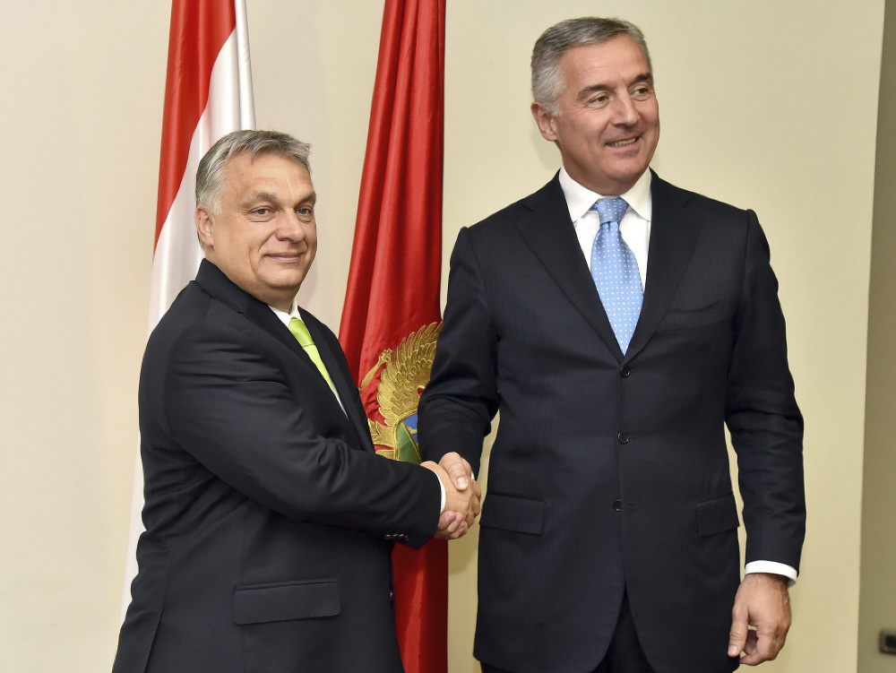 Milo Djukanovič a Viktor Orbán