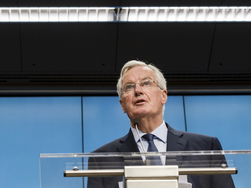 Vyjednávač EÚ Michel Barnier