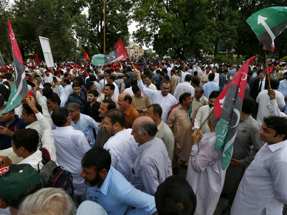 Protesty v Pakistane 