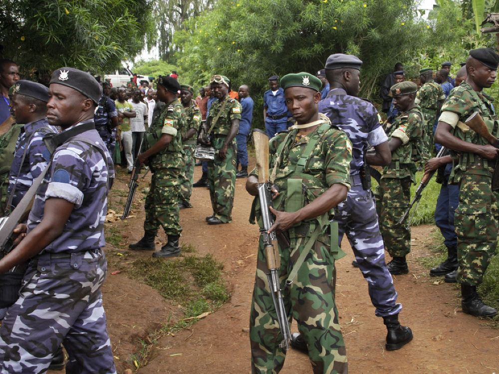 Burundskí vojaci