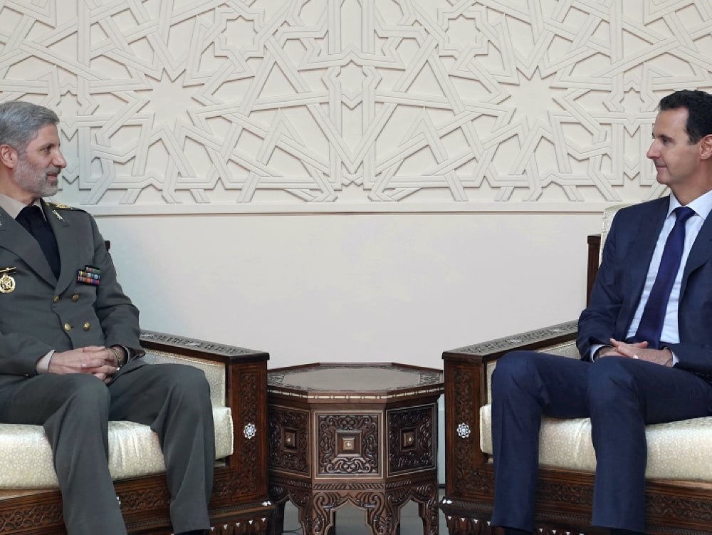 Amír Hatamí a Bašár Asad podpísali dohodu o vojenskej spolupráci.