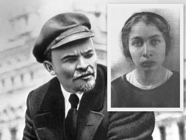 Vladimir Iľjič Lenin a Fanny Kaplanová