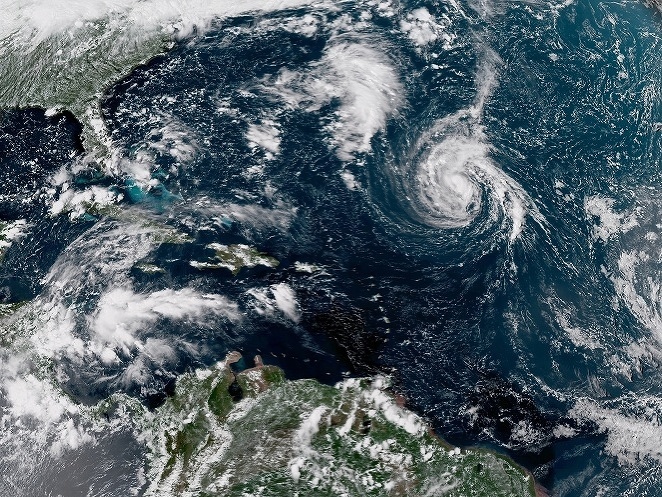 Hurikán Florence sa sformoval nad Atlantikom.