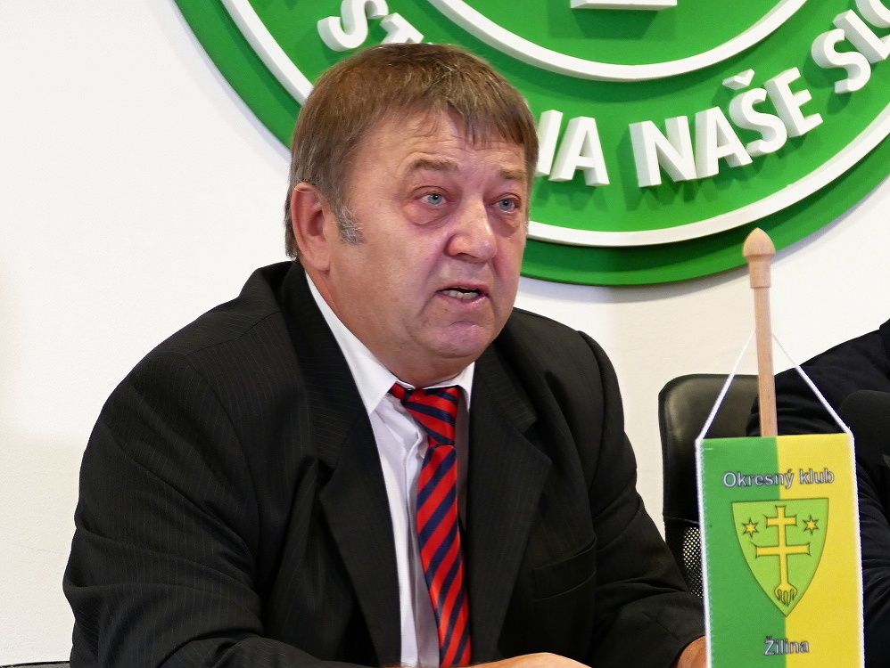 Kandidát na primátora Žiliny, Ján Púček (ĽSNS). 