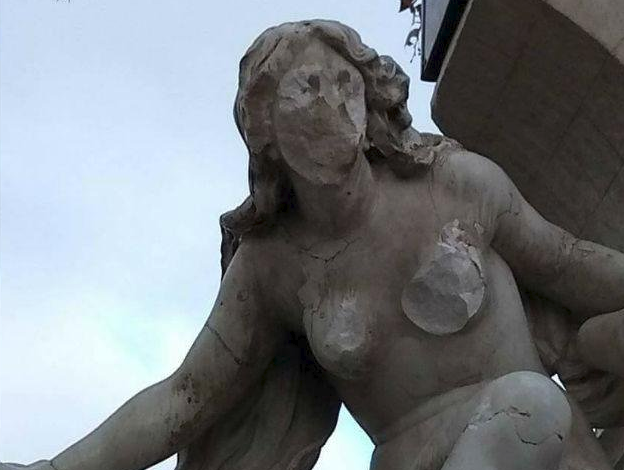 Fanatik sochu poškodil aj v roku 2017.
