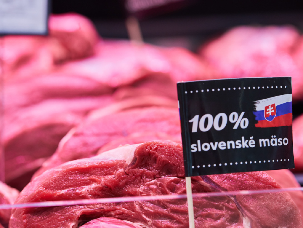 Kaufland ponúka 100-percentné hovädzie mäso. 