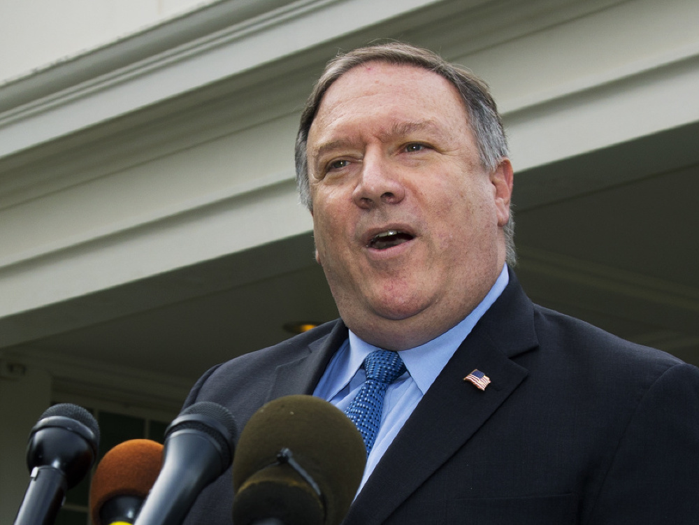 Minister zahraničných vecí USA Mike Pompeo. 