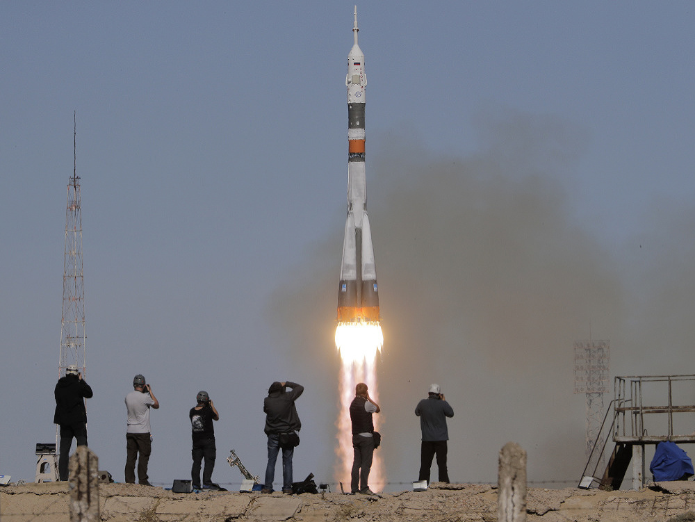 Štart ruskej rakety Sojuz