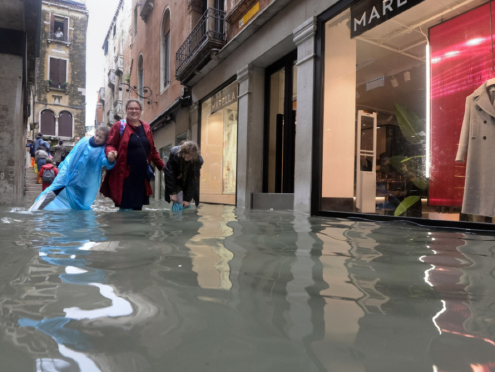 Katastrofa v Benátkach.