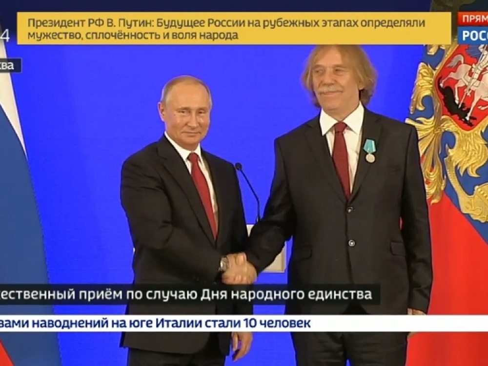 Vladimir Putin a Jaromír Nohavica