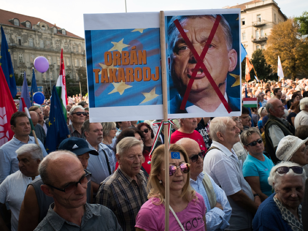 Protesty v Maďarsku boli doteraz častou záležitosťou. Vláda proti nim chce bojovať. 