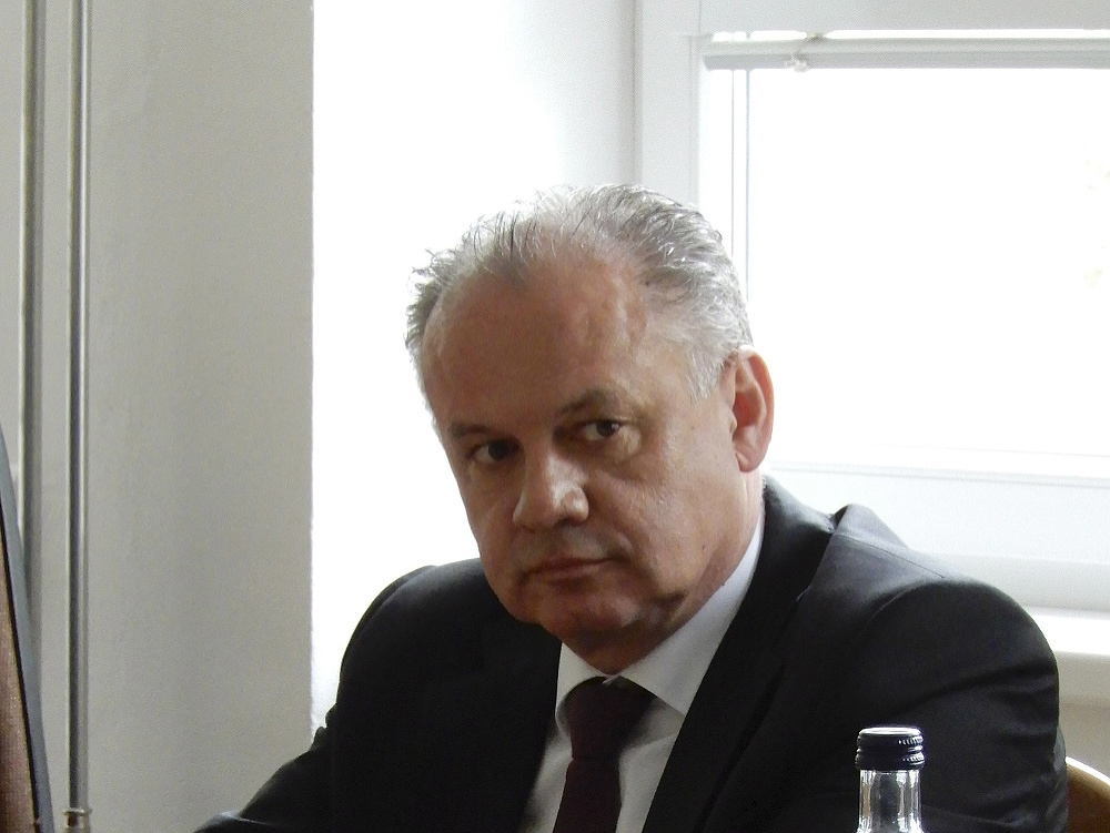 Andrej Kiska na Okresnom súde (OS) v Poprade.