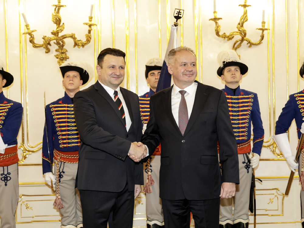 Prezident privítal nového českého veľvyslanca Tomáša Tuhého.