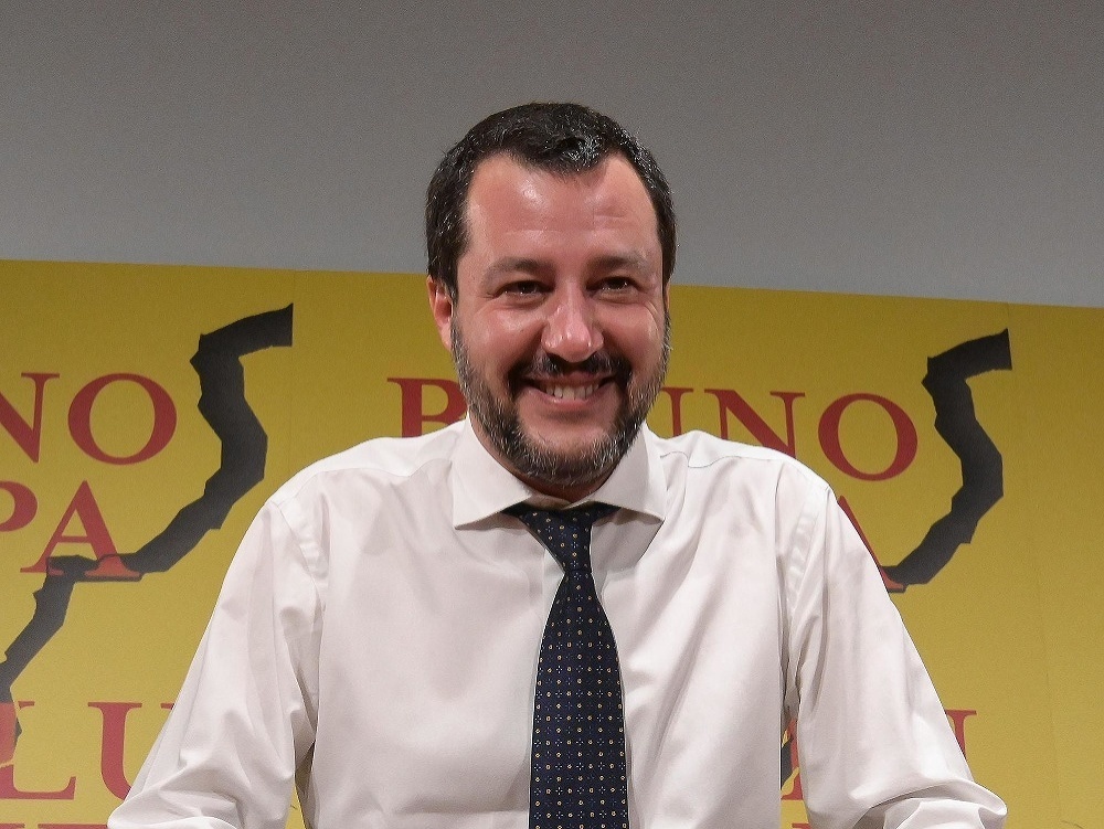 Taliansky premiér Matteo Salvini. 