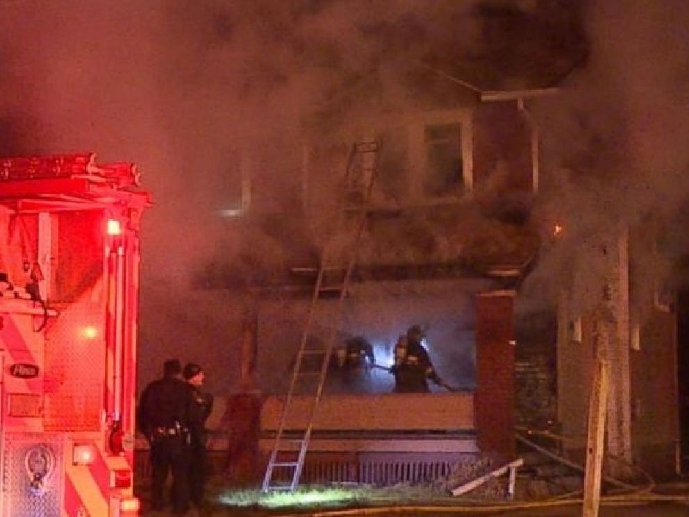 Požiar domu v Ohiu