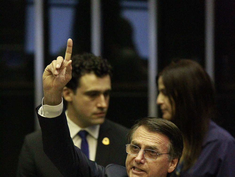 Prezident Brazílie Jair Bolsonar. 