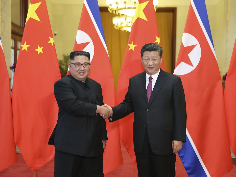 Kim Čong-un so Si Ťin-pchingom