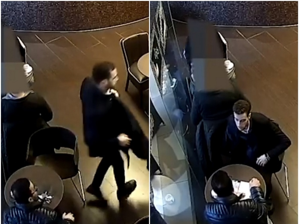 Krádež v bratislavskej kaviarni v obchodnom centre.