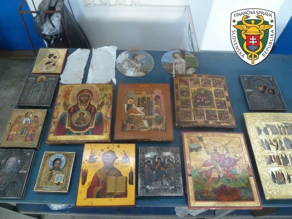 Michalovskí colníci v minulosti odhalili nezákonný dovoz ikon z Ukrajiny.