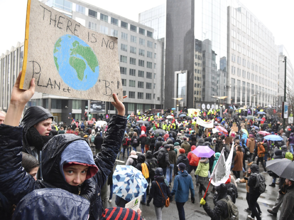 Protesty za väčšiu ochranu klímy