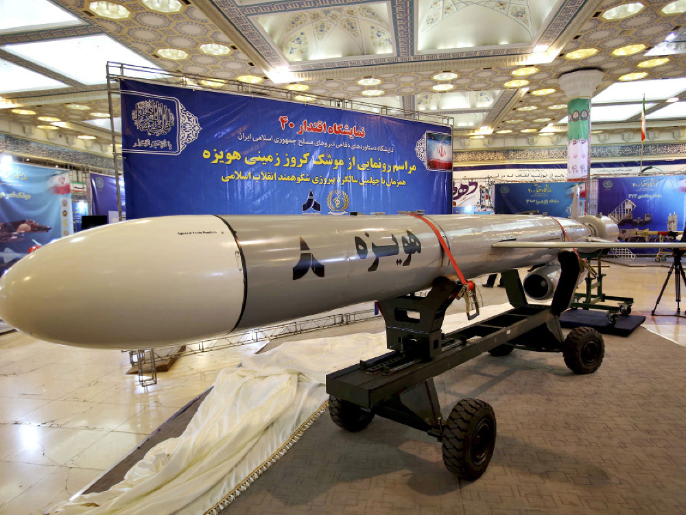 Irán testoval novú raketu