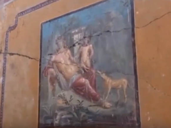 Objavená freska