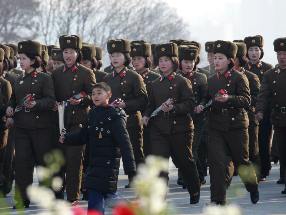 V KĽDR slávia Deň jasnej hviezdy - narodenie Kim Čong-ila