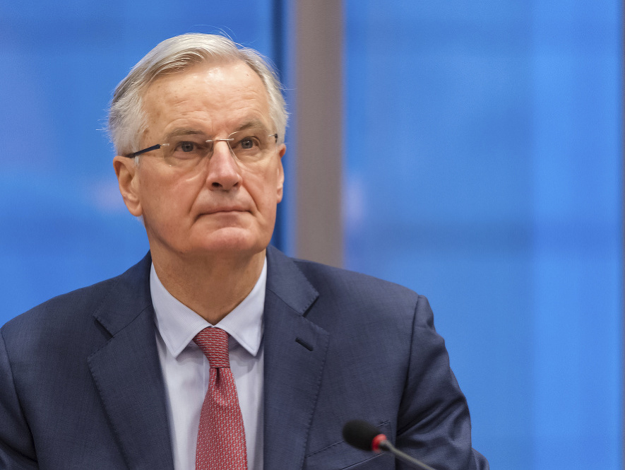 Hlavný vyjednávač Európskej únie pre brexit Michel Barnier.